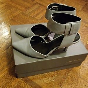 Vince Camuto Powder Grey Heels